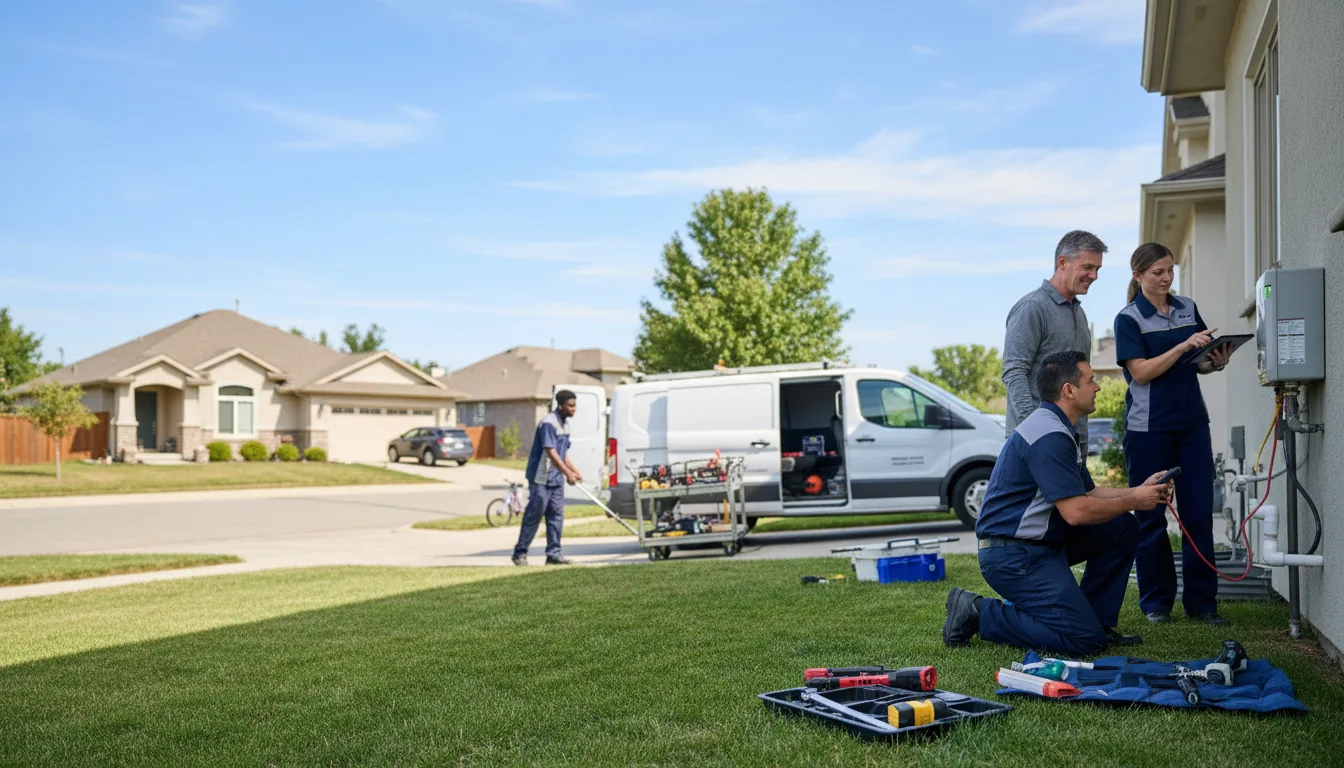 Tankless water heater service in Slaughters, KY